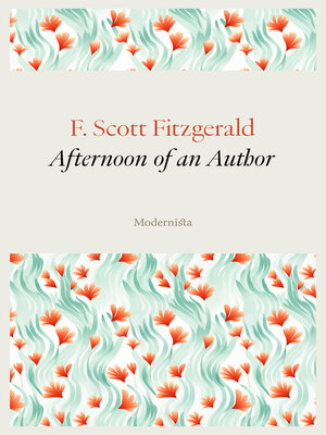 cover image of Afternoon of an Author